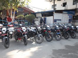 ८ महिनामा काठमाडौं उपत्यकाबाटै हराए १८४७ वटा मोटरसाइकल