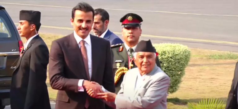 काठमाडौं आइपुगे कतारी राजा थानी, यस्तो छ कार्यक्रम