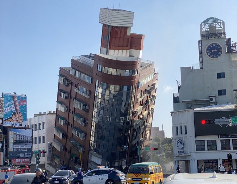 ताइवानमा भूकम्पबाट भएको क्षतिको विवरण के छ ?