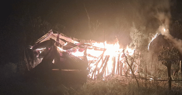 धादिङमा आगलागीमा परी वृद्ध दम्पतीको मृत्यु