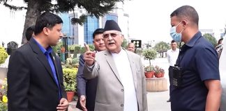 प्रचण्डको अभिव्यक्तिप्रती प्रम ओलीको आपत्ती,देश बंगलादेश वा श्रीलंकाजस्तो नहुने जिकीर