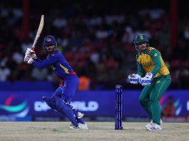 नेपाल दक्षिण अफ्रिकासँग १ रनले पराजित, ‘सुपर- ८’ को दौडबाट बाहिरियो