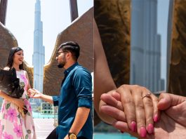 महेश काफ्ले र अस्मिता अधिकारीले गरे इन्गेजमेन्ट (फोटोफिचर)