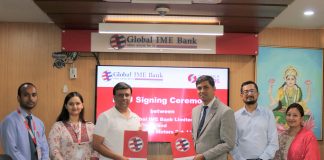 ग्लोबल आइएमई बैंक र शशिला मोटर्सबिच विद्युतीय सवारी कर्जा प्रवाहसम्बन्धी सम्झौता