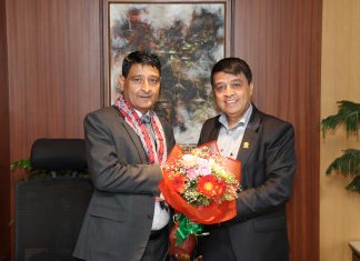ग्लोबल आइएमई बैंकको सीइओमा सुरेन्द्रराज रेग्मीद्वारा पदभार ग्रहण