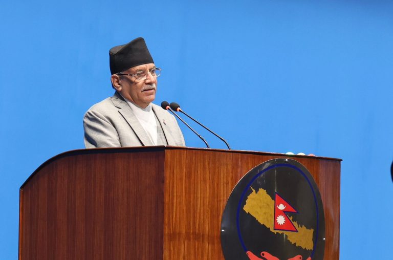 प्रतिपक्षीलाई कमजोर र निरीह नठान्न प्रचण्डको चेतावनी चेतावनी, सम्बोधनको पूर्णपाठसहित