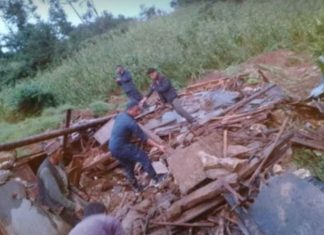 बझाङमा पहिरो : एकै परिवारका चार जनाको मृत्यु