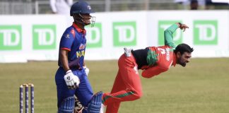 ओमानसँगको खेलमा एक विकेटले हार्यो नेपाल