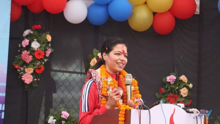 पलेशा गोबर्धनलाई एनसेलले नगद पुरस्कारसहित सम्मान गर्ने