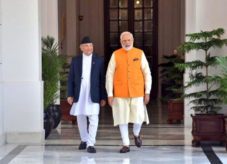 प्रधानमन्त्री ओली र भारतीय समकक्षी नरेन्द्र मोदीबीच आज भेटवार्ता