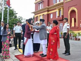 पारा ओलम्पिकमा पदक विजेता पलेशा राष्ट्रपतिबाट सम्मानित, गराइयो नगर परिक्रमा