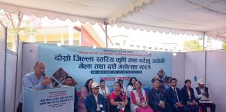 सकियो कृषि तथा घरेलु उद्यमी मेला, एमसीएसईको प्रवद्र्धन गर्नुपर्नेमा व्यवसायीको जोड