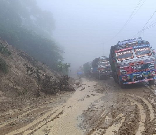 दाउन्नेमा राति मालवाहक सवारी सञ्चालनमा रोक