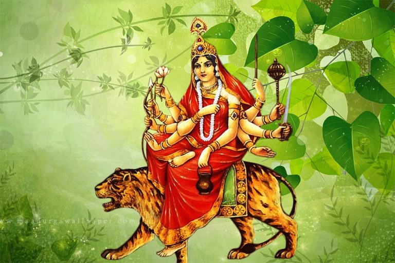 दशैंको आज तेस्रो दिन, चन्द्रघण्टा देवीको पूजा आराधना