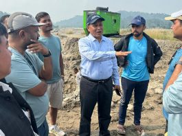 काबेली करिडोर प्रसारण लाइनको पुनर्निर्माण धमाधम