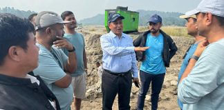 काबेली करिडोर प्रसारण लाइनको पुनर्निर्माण धमाधम