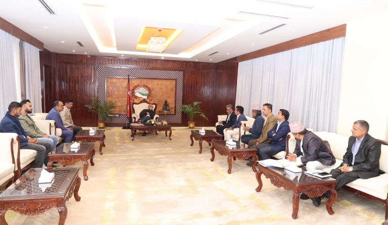 नेपाल ओलम्पिक कमिटीलाई पारदर्शीरुपमा सञ्चालन गर्न प्रधानमन्त्रीसँग माग