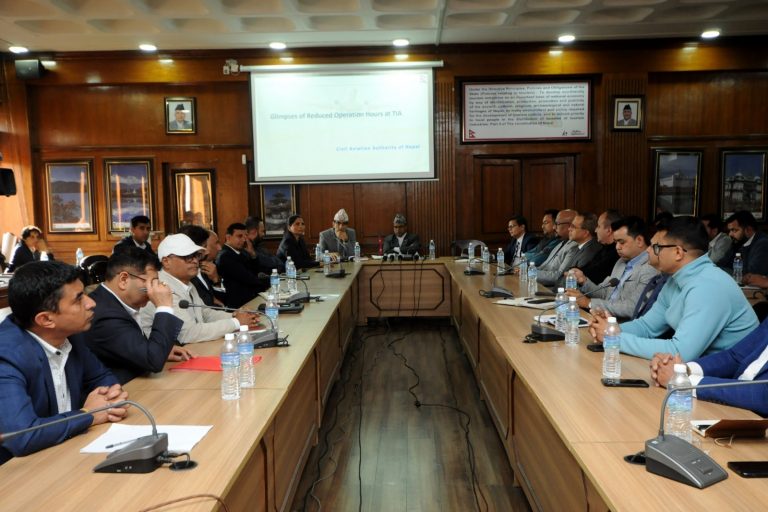 चौबिस घण्टाभित्र हवाई भाडादर बुझाउन एयरलाइन्सलाई पर्यटनमन्त्रीकोे निर्देशन