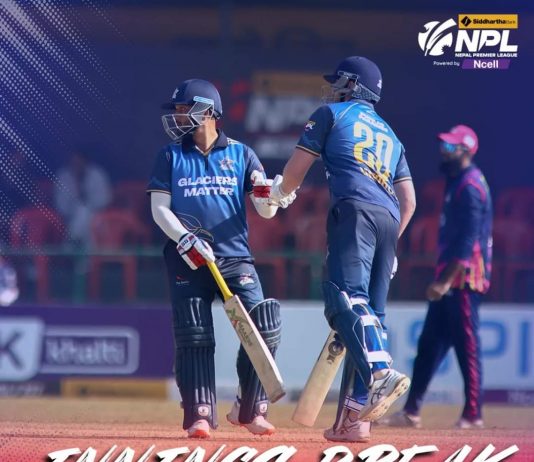 पोखरा एभेन्जर्सले जनकपुर बोल्टस्लाई दियो १३९ रनको लक्ष्य