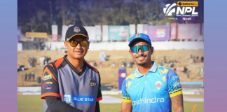 चितवन राइनोजलाई हराउँदै कर्णाली याक्स एनपीएलको क्वालिफायर टु मा