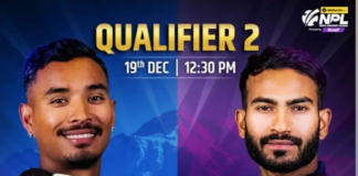 क्वालिफायर टु मा कर्णाली याक्स र जनकपुर बोल्ट्स भिड्दै