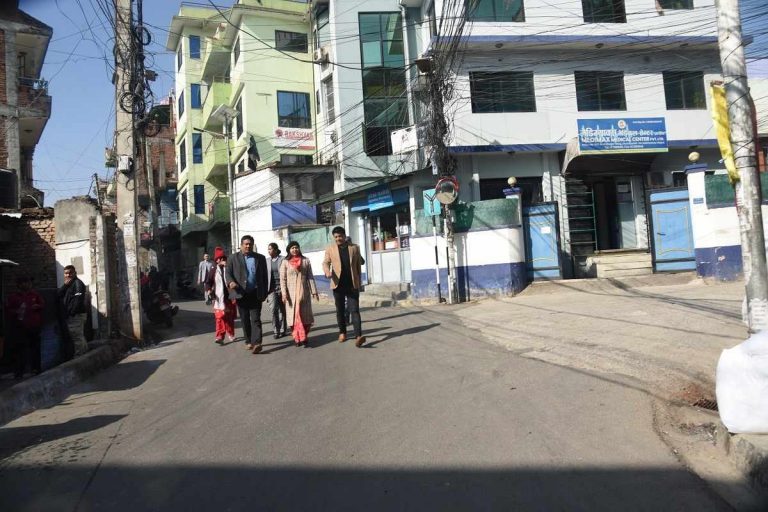 सडकको गुणस्तर अनुगमन, फिल्डमै पुगिन उपमेयर