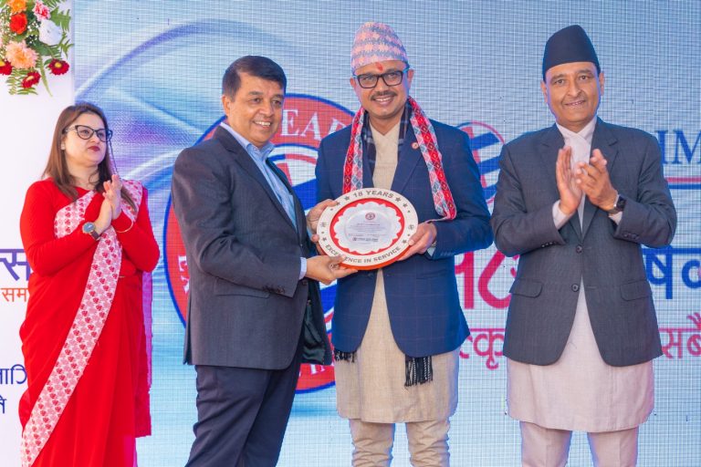 ग्लोबल आइएमई १९औँ वर्षमा, सुरक्षित डिजिटल बैंकिङ्ग सेवा विस्तार गर्न अध्यक्ष ढकालको जोड