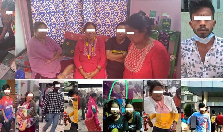भाटभटेनीमा लुटपाट गर्नेहरु प्रहरी फन्दामा
