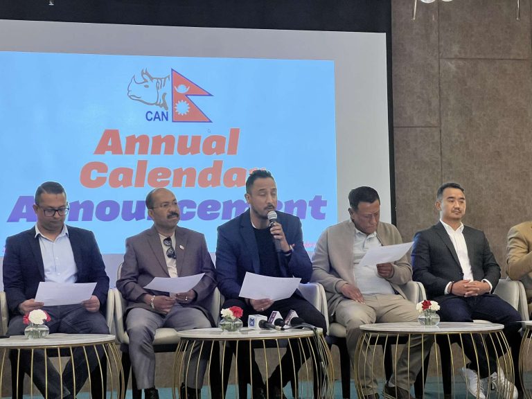 यस वर्ष नेपाली क्रिकेटको तालिका के-के ? सार्वजनिक भयो क्यालेन्डर