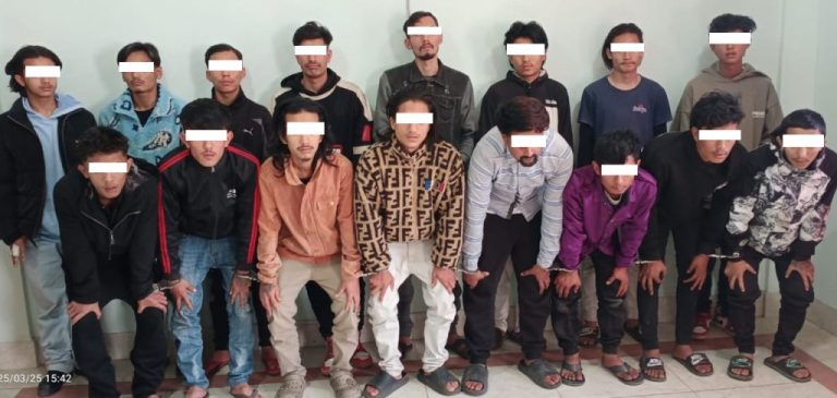 कलंकी ग्याङ फाइट प्रकरण : १६ जना पक्राउ