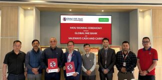 ग्लोबल आइएमई बैंकका कार्ड होल्डरलाई सेल्सवेरीमा १० प्रतिशतसम्म क्यासब्याक