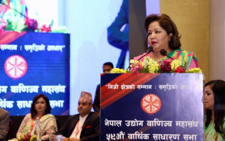 तुलनात्मक लाभका वस्तु र प्रतिस्पर्धी क्षमता विस्तारमा जोड दिनु आवश्यक :परराष्ट्रमन्त्री राणा