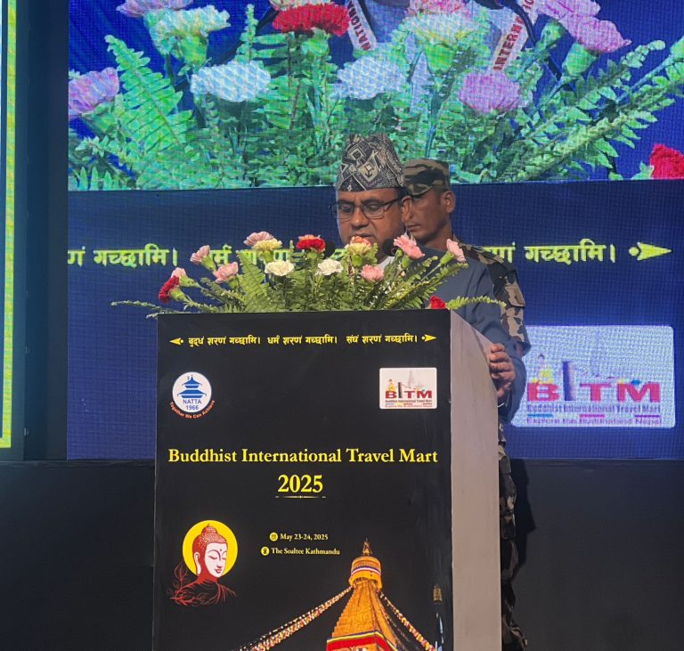 ‘नेपाललाई बौद्ध, आध्यात्म र शान्ति पर्यटनको विश्व केन्द्रको रूपमा स्थापित गर्छौं’: मन्त्री पाण्डे