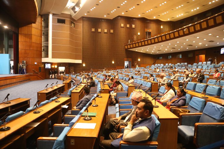 संसदबाट नीति तथा कार्यक्रम पारित