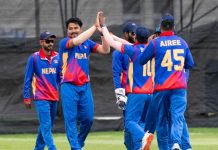 आईसीसी क्रिकेट विश्वकप लिग २ को खेलमा नेपालकाे जित