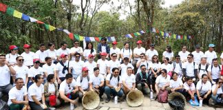 ग्लोबल आइएमई बैंकद्वारा विश्व वातावरण दिवसमा प्लाष्टिक फोहोर संकलनसहित हाइकिङ कार्यक्रम आयोजना