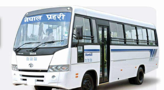 प्रहरीले सञ्चालन ल्यायाे बस, यस्ता छन् रुट