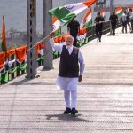 मोदीले गरे विश्वैक अग्लो पुलको उद्दघाटन, आइफील टावर भन्दा अग्लो