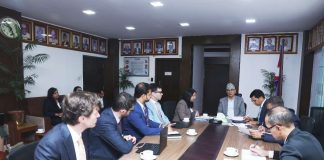 अर्थमन्त्री पौडेल र आइएमएफ मिसन प्रमुखबीच शिष्टाचार भेटवार्ता