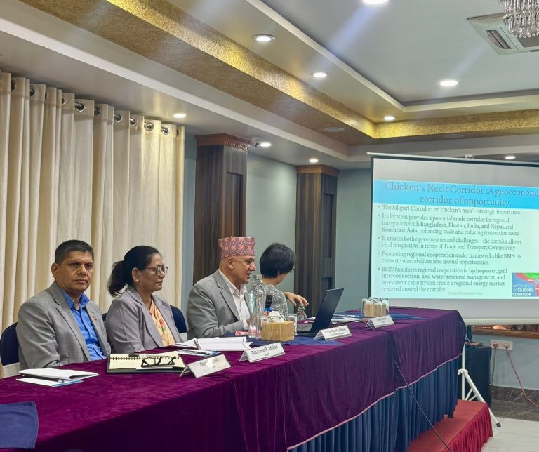 पूर्वी दक्षिण एसियाको व्यापार तथा यातायात सञ्जाल सुदृढ गर्न उप–क्षेत्रीय कार्यशाला