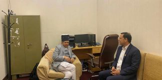 सभामुख र रास्वपाको भेटवार्ता