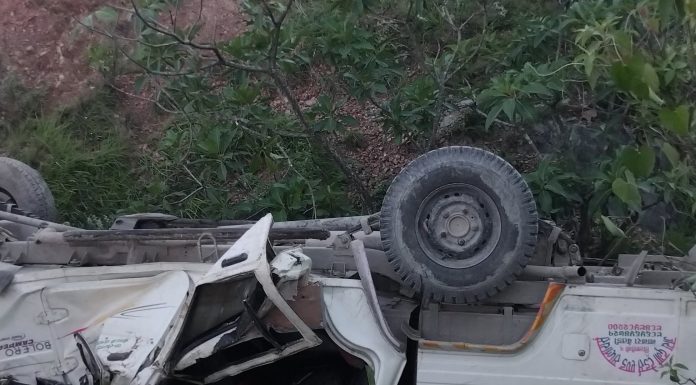 बैतडीमा जीप दुर्घटना हुँदा दुई जनाको मृत्यु