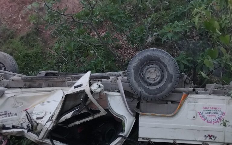 बैतडीमा जीप दुर्घटना हुँदा दुई जनाको मृत्यु