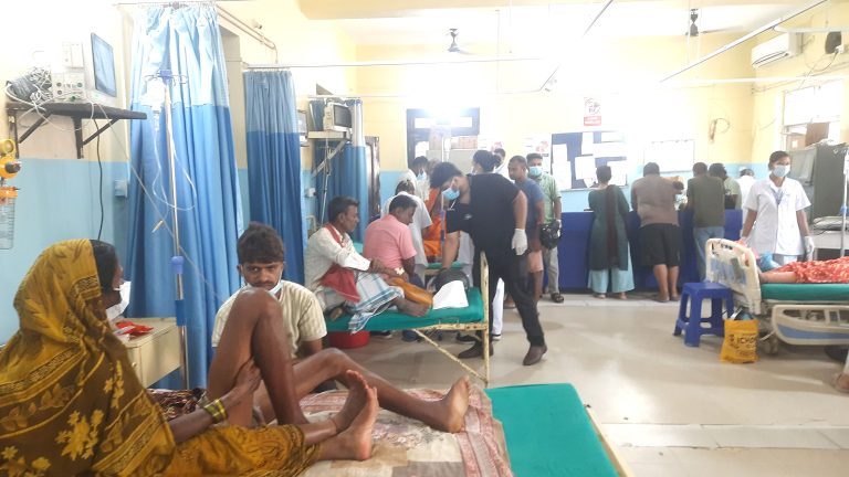वीरगञ्जमा हैजाका ६४ जना बिरामी उपचाररत