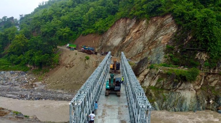 हेवा खोला बेलिब्रिज सञ्चालनमा आयो, अब यातायात सहज