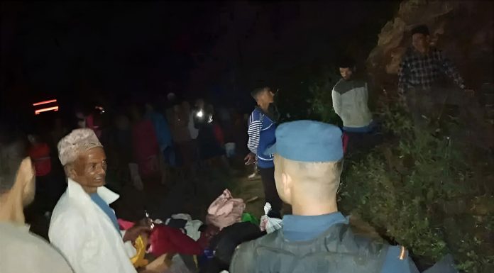 बुटवलबाट गुल्मीको पुर्कोट दह जाँदै गरेको जीप अर्घाखाँचीमा दुर्घटना, दुई जनाको मृत्यु