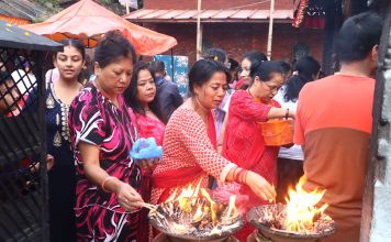चैत्र शुक्ल पक्षः आज चैते दसैंको घटस्थापना