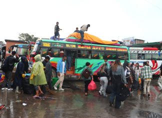 दसैँ सुरु भएपछि साढे पाँच लाखले छाडे उपत्यका