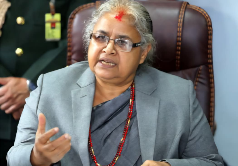 प्रधानमन्त्री सुशीला कार्कीले आज राष्ट्रका नाममा सम्बोधन गर्दै