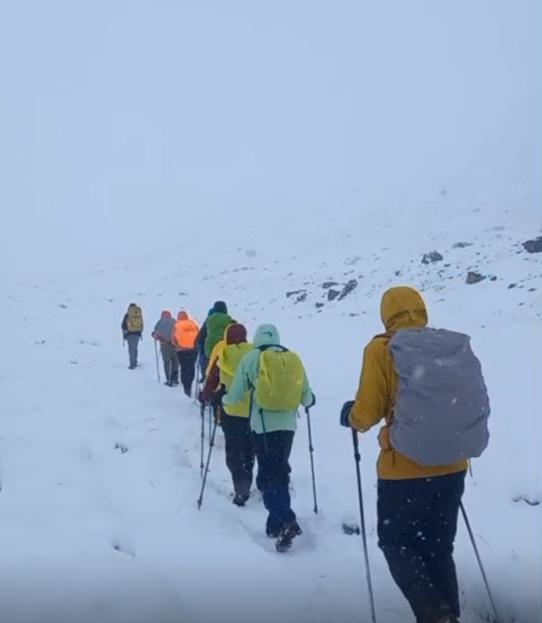 अन्नपूर्ण आधार शिबिर पदयात्रामा रोक